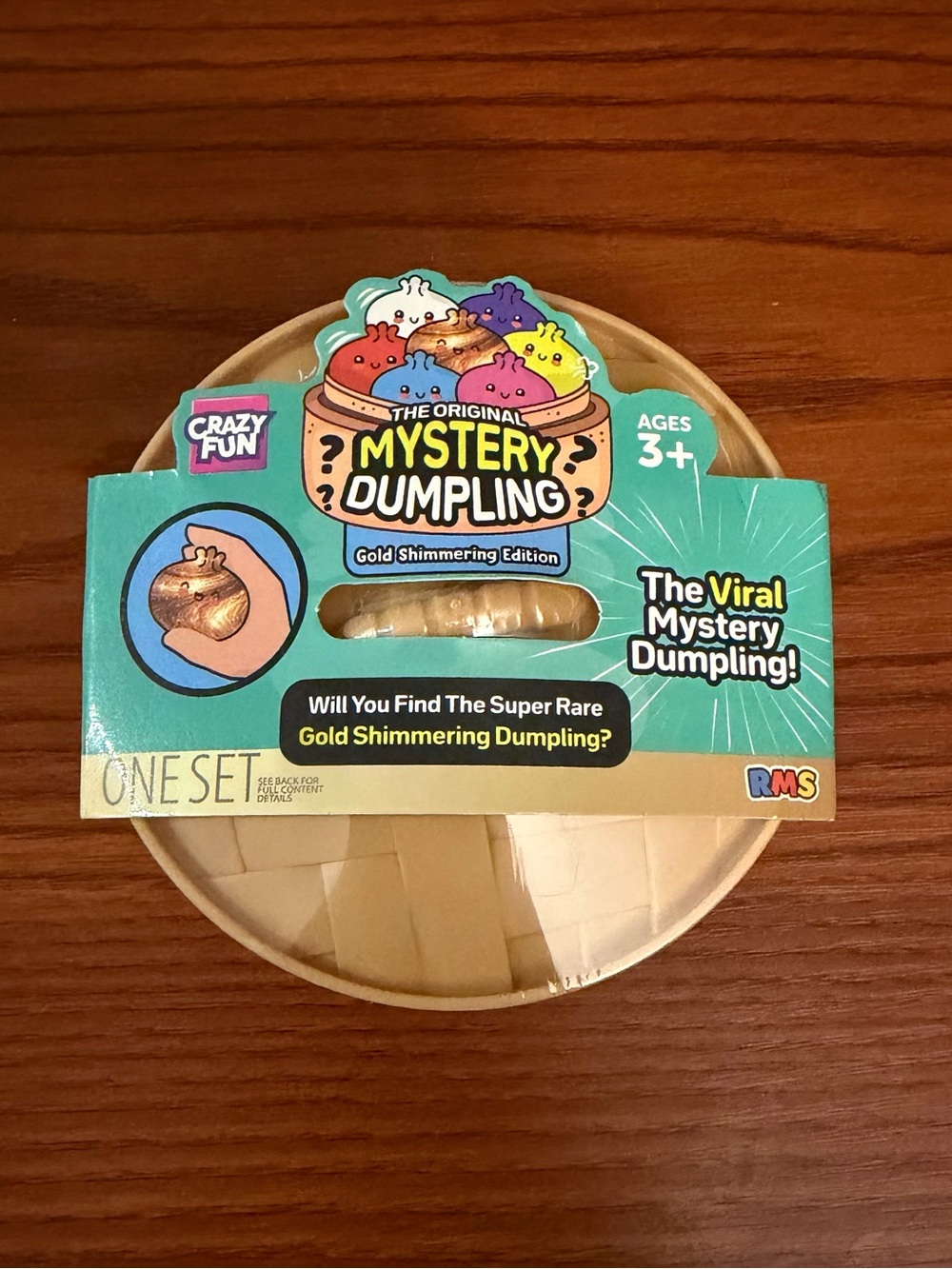 NEW RMS MYSTERY DUMPLING GOLD SHIMMERING EDITION VIRAL SQUISHY SCENTED TOY FUN 🥟